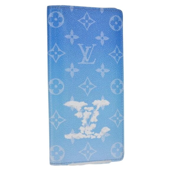 LOUIS VUITTON Monogram Clouds Portefeuille Braza Long Wallet - Picture 1 of 14